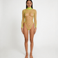 Love In Leather LIN014 Rhinestone Bodysuit One Size - MULTIPLE COLOURS