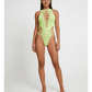 Love In Leather LIN015 Rhinestone Bodysuit One Size - MULTIPLE COLOURS