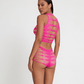 Love In Leather LIN016 Strappy Two Piece Set One Size - MULTIPLE COLOURS