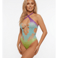 Love In Leather LIN017 SWEET TOOTH Tutti Frutti Fizz Bodysuit One Size