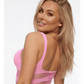 Love In Leather LIN019 SWEET TOOTH Pink Lemonade Ombré Dress One Size