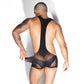 Love In Leather Mens Stocking One Piece Black One Size