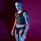 Love In Leather LIN130 Mens Sleeveless Top & Briefs One Size