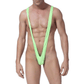 Love In Leather Spandex Mankini One Size - MULTIPLE COLOURS