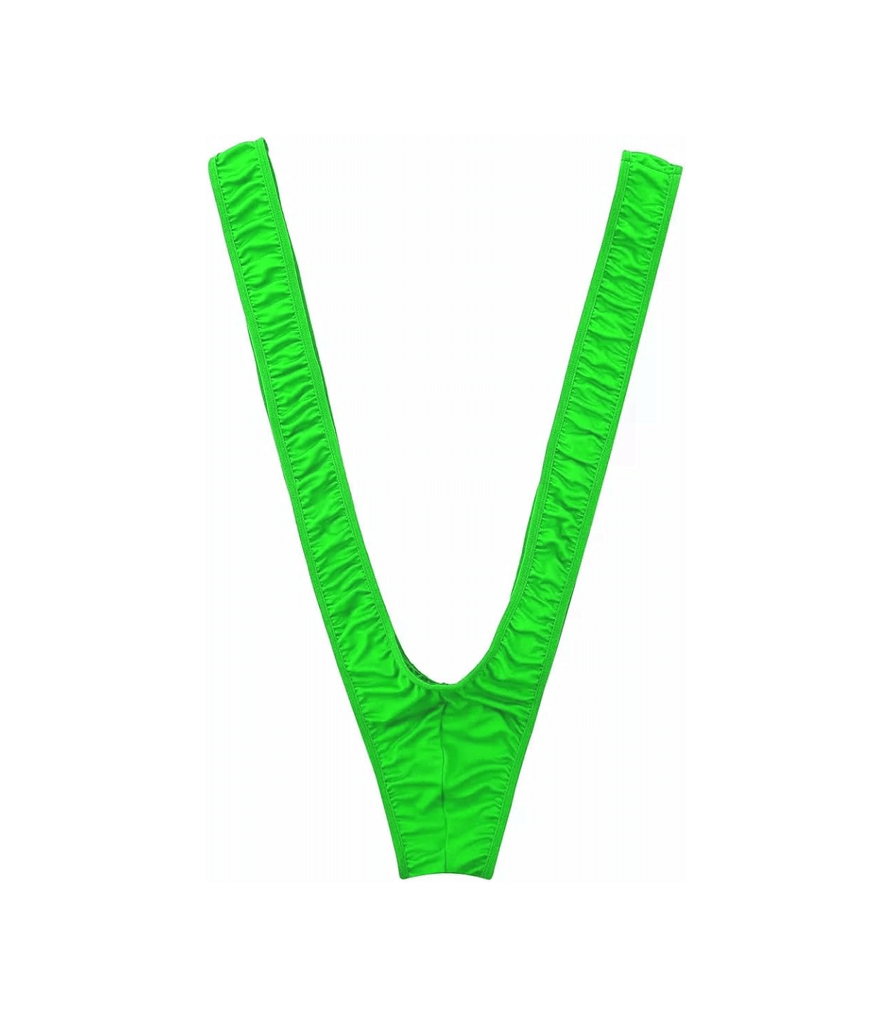 Love In Leather Spandex Mankini One Size - MULTIPLE COLOURS