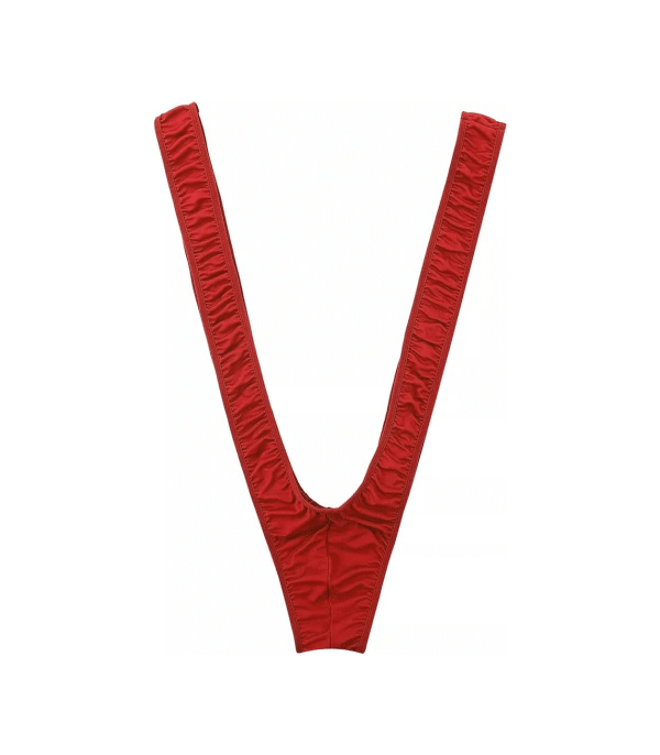 Love In Leather Spandex Mankini One Size - MULTIPLE COLOURS