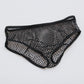Love In Leather Mens Mesh Brief Black Size S/M or L/XL
