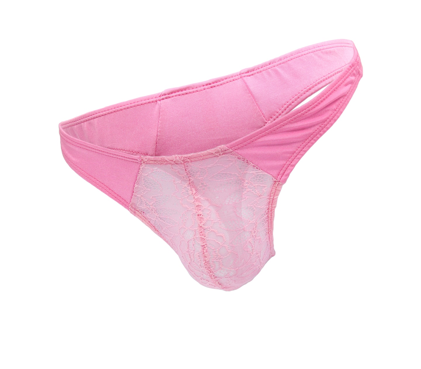 Love In Leather Mens Lace Pouch G-String Size S/M or L/XL - MULTIPLE COLOURS