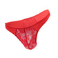 Love In Leather Mens Lace Pouch G-String Size S/M or L/XL - MULTIPLE COLOURS