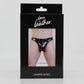 Love In Leather Mens Full Wet Look G-string With Press Stud Detail Size S/M or L/XL
