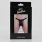 Love In Leather Mens Wet Look G-string With Peek-a-Boo Detail Size S/M or L/XL