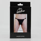 Love In Leather Mens Lycra G-String With Quick Release Clips Size S/M or L/XL - MULTIPLE COLOURS