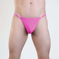 Love In Leather Mens Lycra G-String With Quick Release Clips Size S/M or L/XL - MULTIPLE COLOURS