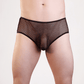 Love In Leather Mens Mesh Brief Black Size S/M or L/XL