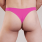 Love In Leather Plain Mens Lycra G-String Size S/M or L/XL - MULTIPLE COLOURS