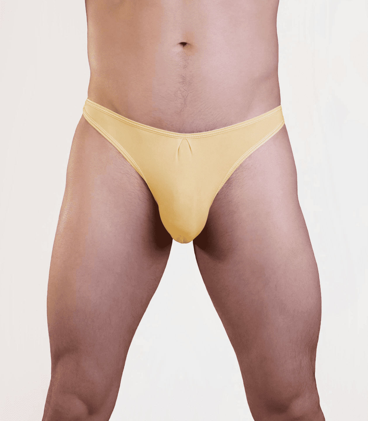 Love In Leather Plain Mens Lycra G-String Size S/M or L/XL - MULTIPLE COLOURS