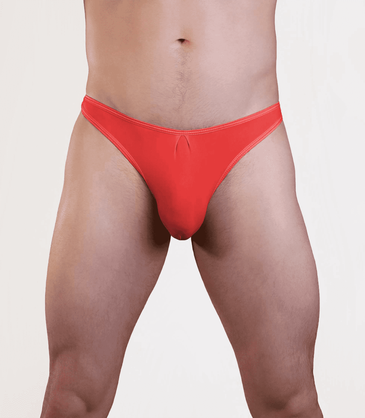 Love In Leather Plain Mens Lycra G-String Size S/M or L/XL - MULTIPLE COLOURS