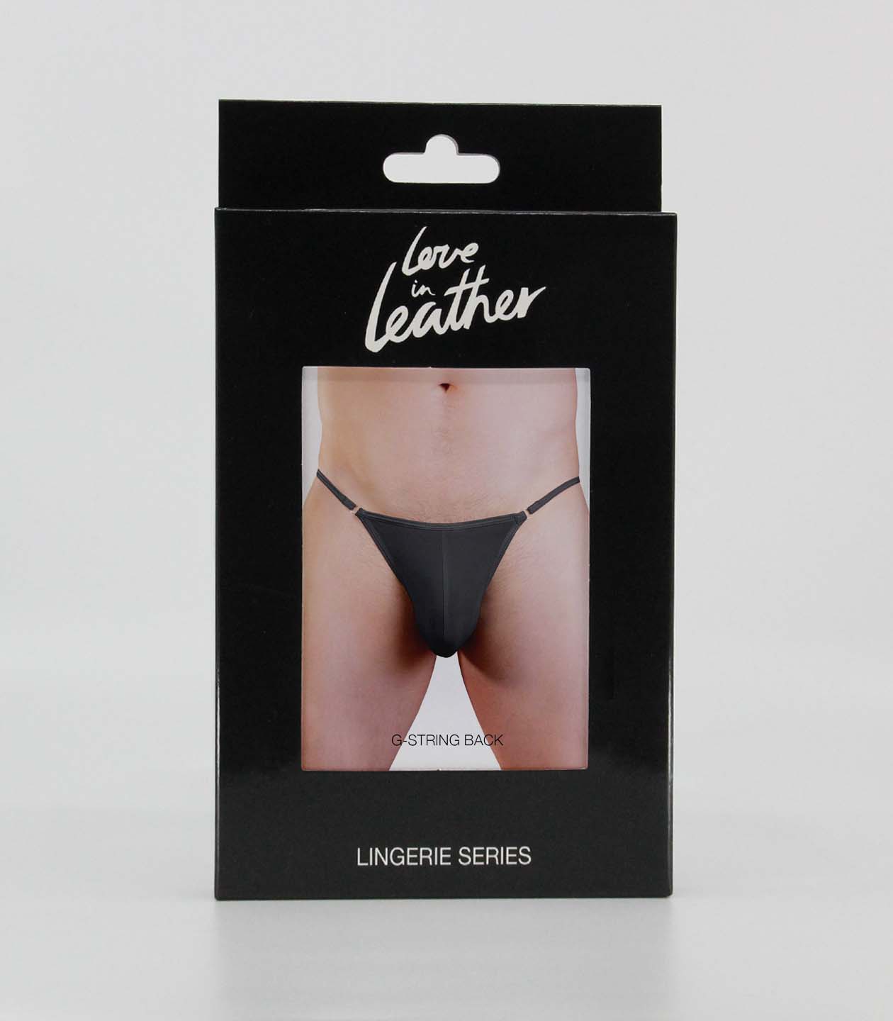 Love In Leather Love In Leather Mens Lycra G-String Size S/M or L/XL