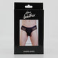 Love In Leather Mens Jock-strap Underwear With Mesh Side Panels Black Size S/M or L/XL