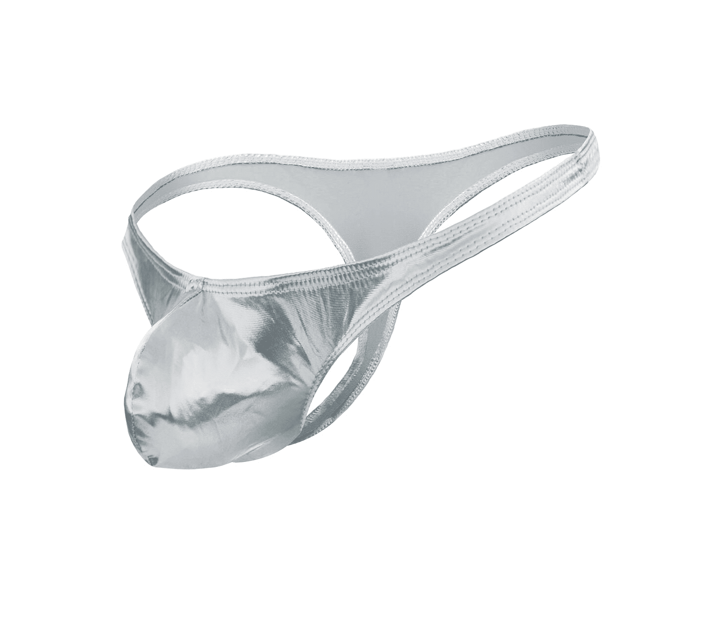 Love In Leather Mens Metallic G-String Size S/M or L/XL - MULTIPLE COLOURS