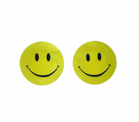 Love In Leather Smiley Face Nipple Pasties