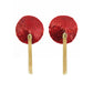 Love In Leather Chain Nipple Tassels - MULITPLE COLOURS