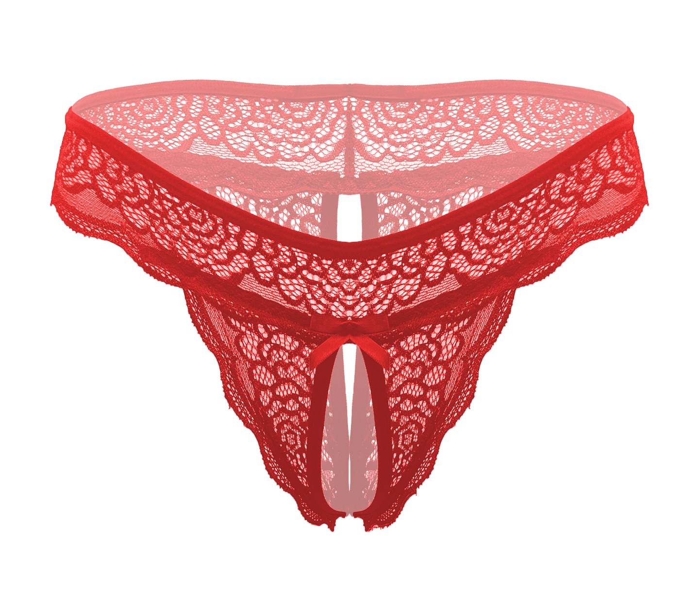 Love In Leather PAN008 Crotchless Panties Size S/M or L/XL - MULTIPLE COLOURS