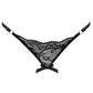 Love In Leather PAN014 Crotchless Panties Size OS - MULTIPLE COLOURS