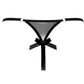 Love In Leather PAN014 Crotchless Panties Size OS - MULTIPLE COLOURS