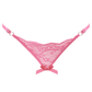 Love In Leather PAN014 Crotchless Panties Size OS - MULTIPLE COLOURS