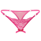 Love In Leather PAN014 Crotchless Panties Size OS - MULTIPLE COLOURS