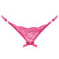 Love In Leather PAN014 Crotchless Panties Size OS - MULTIPLE COLOURS