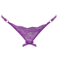 Love In Leather PAN014 Crotchless Panties Size OS - MULTIPLE COLOURS