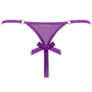 Love In Leather PAN014 Crotchless Panties Size OS - MULTIPLE COLOURS