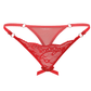Love In Leather PAN014 Crotchless Panties Size OS - MULTIPLE COLOURS