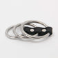 Love In Leather Three Gates of Hell Cock Ring