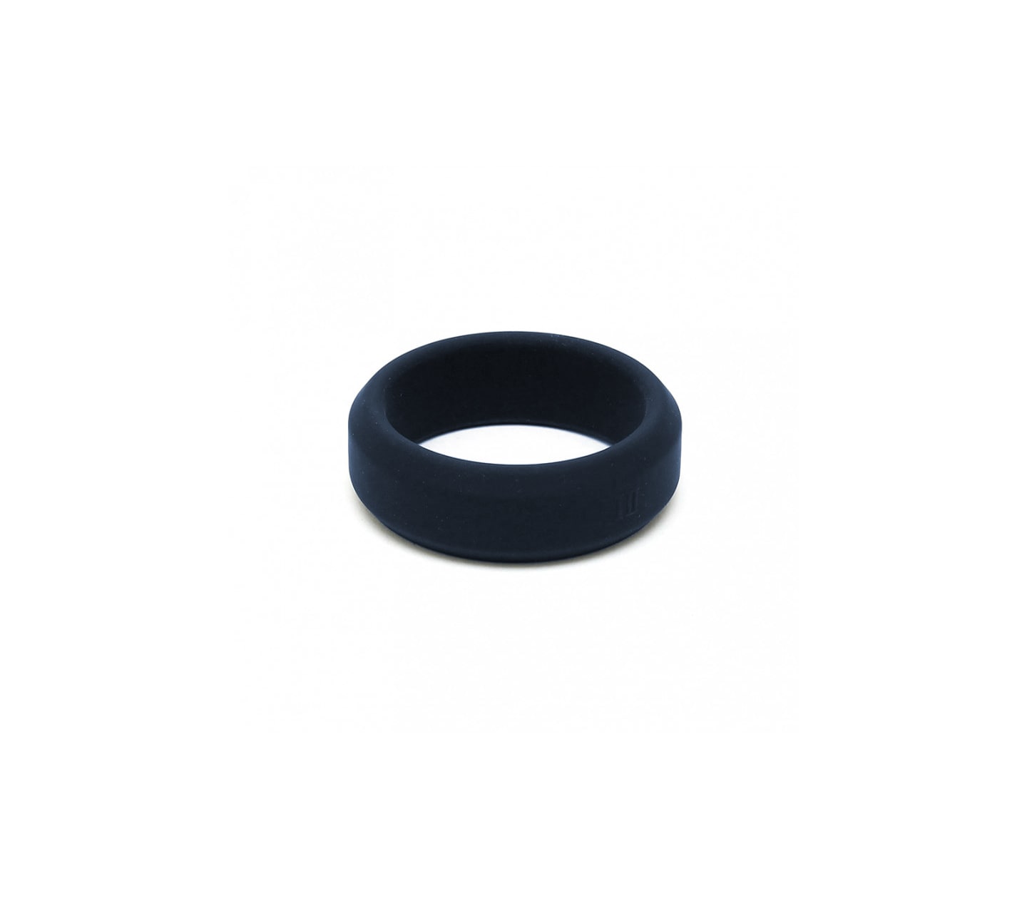 Love In Leather Silicone Fat Boy Cock Ring - 3 Pack