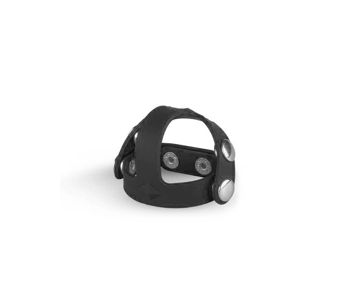 Love In Leather Silicone Cock Strap & T-Bar Ball Divider