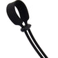 Love In Leather Silicone Adjustable Lasso Cock Ring