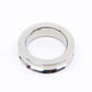 Love In Leather Stainless Steel Fat Boy Cock Ring - MULTIPLE SIZES
