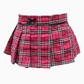 Love In Leather School Girl Tartan Wrap Skirt Size S/M/L/XL - MULTIPLE COLOURS