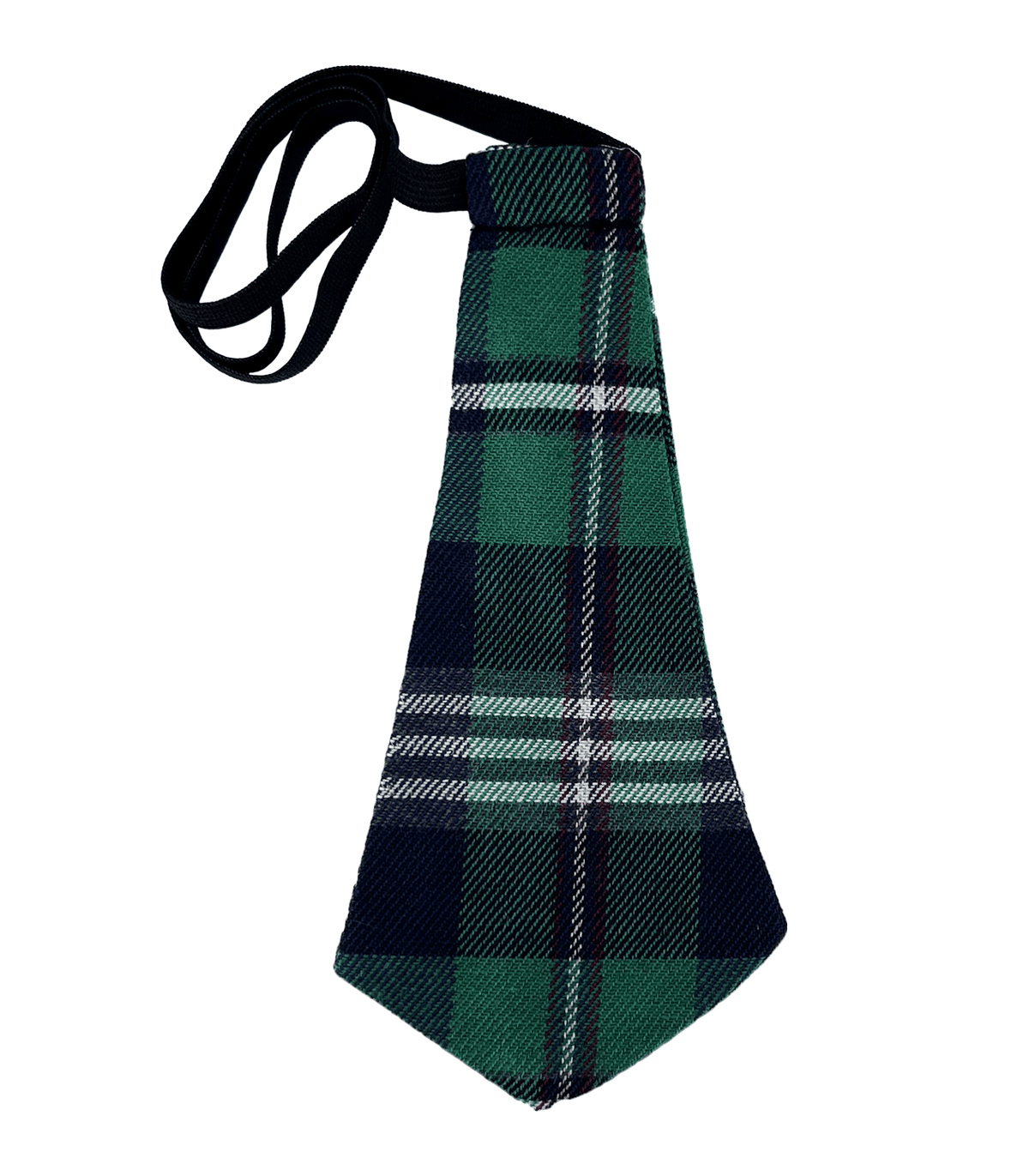 Love In Leather School Girl Tartan Tie  - MULTIPLE COLOURS