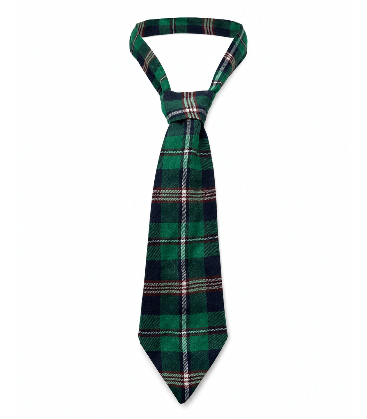 Love In Leather School Girl Tartan Print Tie  - MULTIPLE COLOURS
