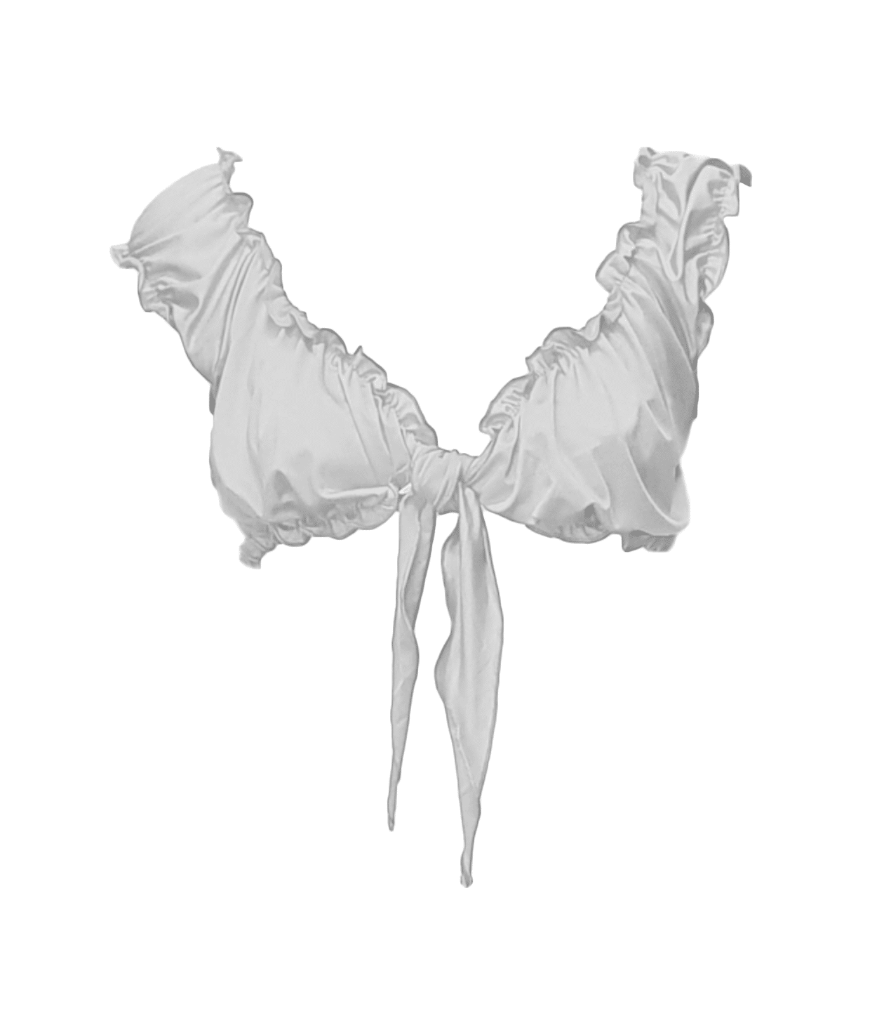 Love In Leather Women's Tie Front Top One Size - MULTIPLE COLOURS