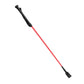 Love In Leather Riding Crop With Wrist Strap And Rubber Handle With Textured Grip WHI001