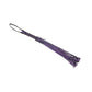 Love In Leather Long Leather Flogger With Corseted Handle And Plaited Tails WHI021A