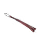 Love In Leather Long Leather Flogger With Corseted Handle And Plaited Tails WHI021A
