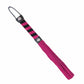 Love In Leather Suede Willy Whip With Candy Stripe Detail Handle WHI051