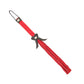Love In Leather Suede Leather Willy Whip With Leather Bow WHI052
