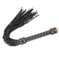 Love In Leather Faux Leather Flogger With Chain Detail WHI071GLD
